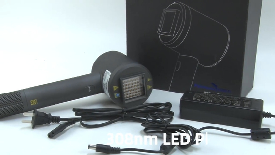 Protable 308nm LED Phototherapy System Peninsula Medical UV30 Plus For Vitiligo Cure